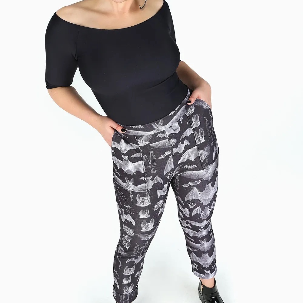 BlackMilk gone batty cuffed pants